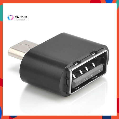 [CM] Stock Micro USB Male to USB 2.0 Female Adapter OTG Converter for Android Tablet Phone