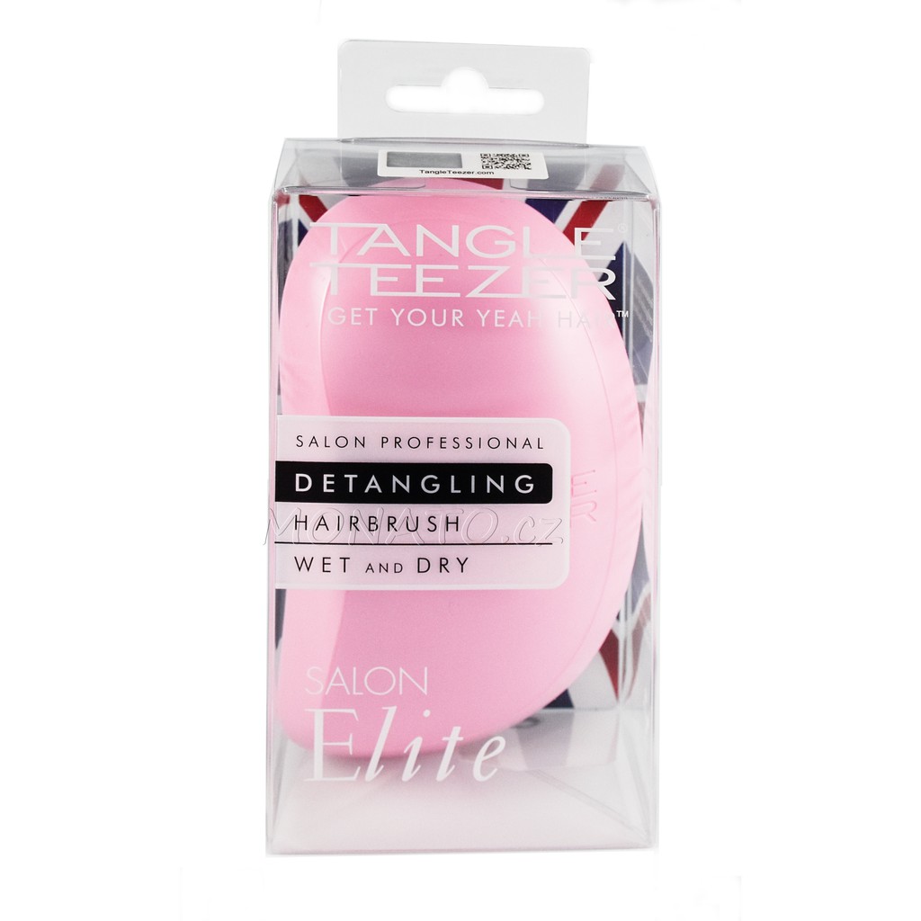 Bill-Lược gỡ rối Tangle Teezer Ultimate giảm rụng tóc chống rụng tóc tay cầm hồng compact styler salon elite original