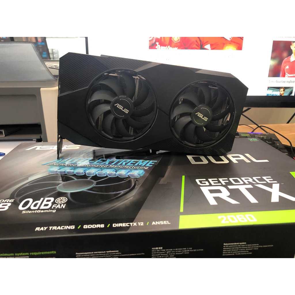 ASUS Dual GeForce RTX 2060 OC EVO 6GB GDDR6