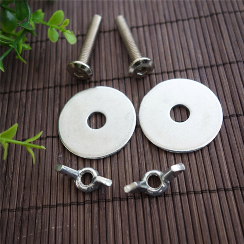 QQ Bộ 10 Giá Đỡ Thức Ăn / Ốc Vít / Kẹp Gắn Lồng Chim Vẹt