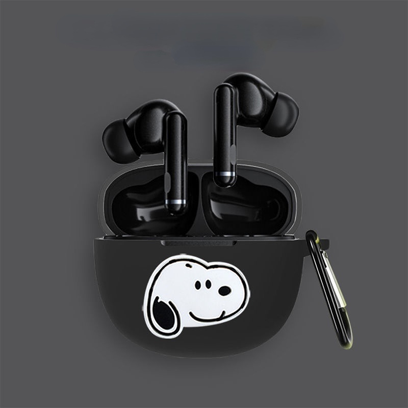 Sẵn Sàng! Vỏ Bọc Hộp Sạc Tai Nghe QCY HT03 Màu Trơn Dễ Thương