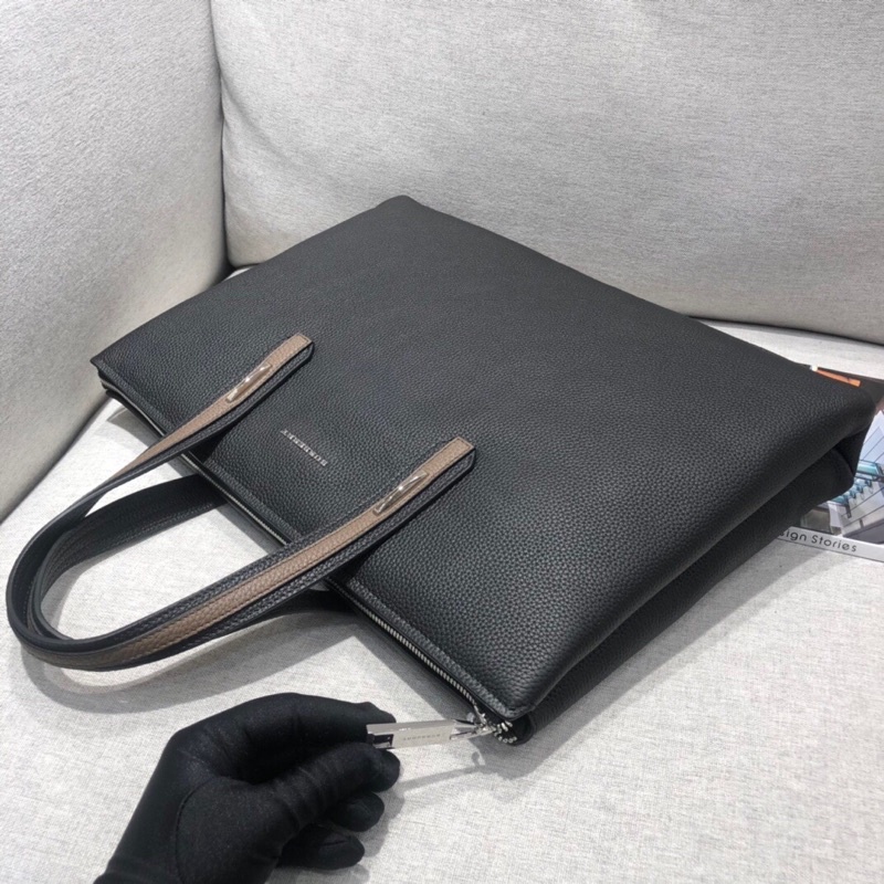 Cặp xách công sở cho nam thương hiệu thời trang cao cấp Burberry da thật nhập khẩu hàng vip 1-1 | BigBuy360 - bigbuy360.vn