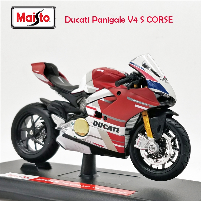 Mô Hình Xe Mô Tô Ducati Panigale V4 Tỉ Lệ 1: 18