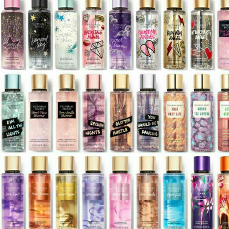 [Bảng Tổng Hợp] Xịt thơm body mist Victoria's secret 250ml