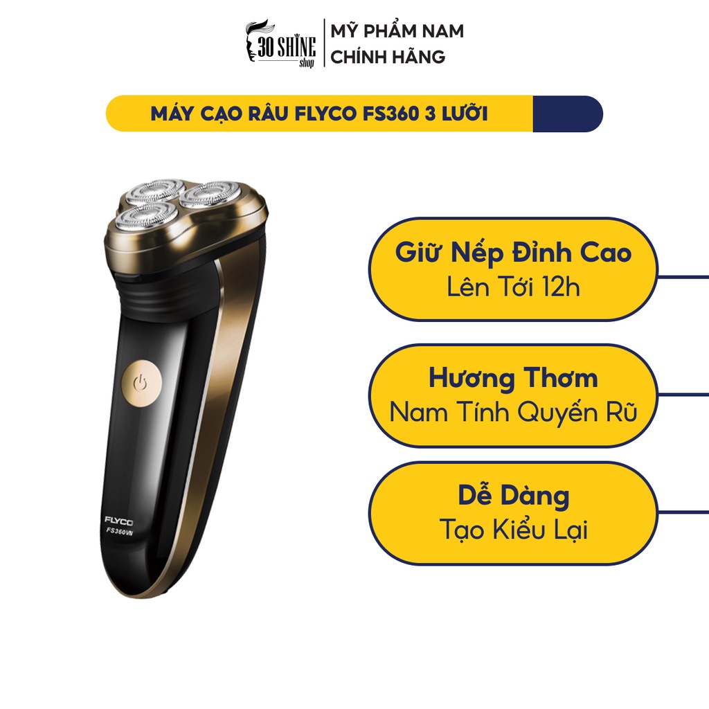 Máy Cạo Râu 3 Lưỡi Flyco FS 360