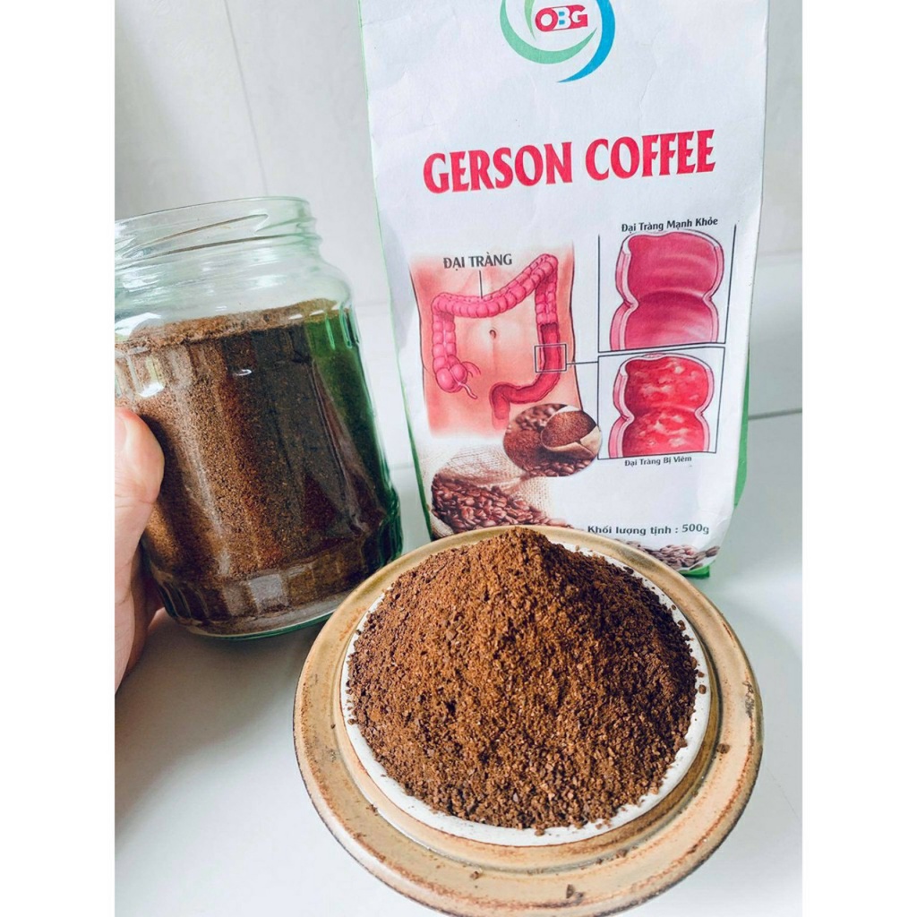 CÀ PHÊ HỮU CƠ THẢI ĐỘC ĐẠI TRÀNG GERSON (gói 500g) | BigBuy360 - bigbuy360.vn