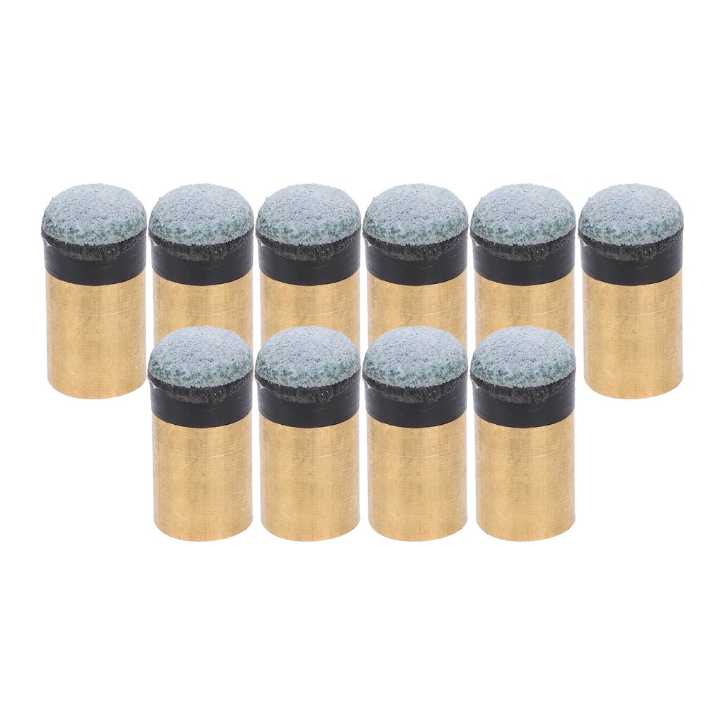 Bộ 10 Đầu Cơ Bida Cứng mini Trượt Mịn 10Mm