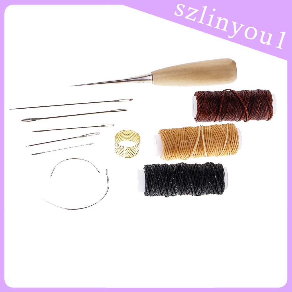 Bộ 12 Dụng Cụ Làm Đồ Da Chuyên Dụng | BigBuy360 - bigbuy360.vn