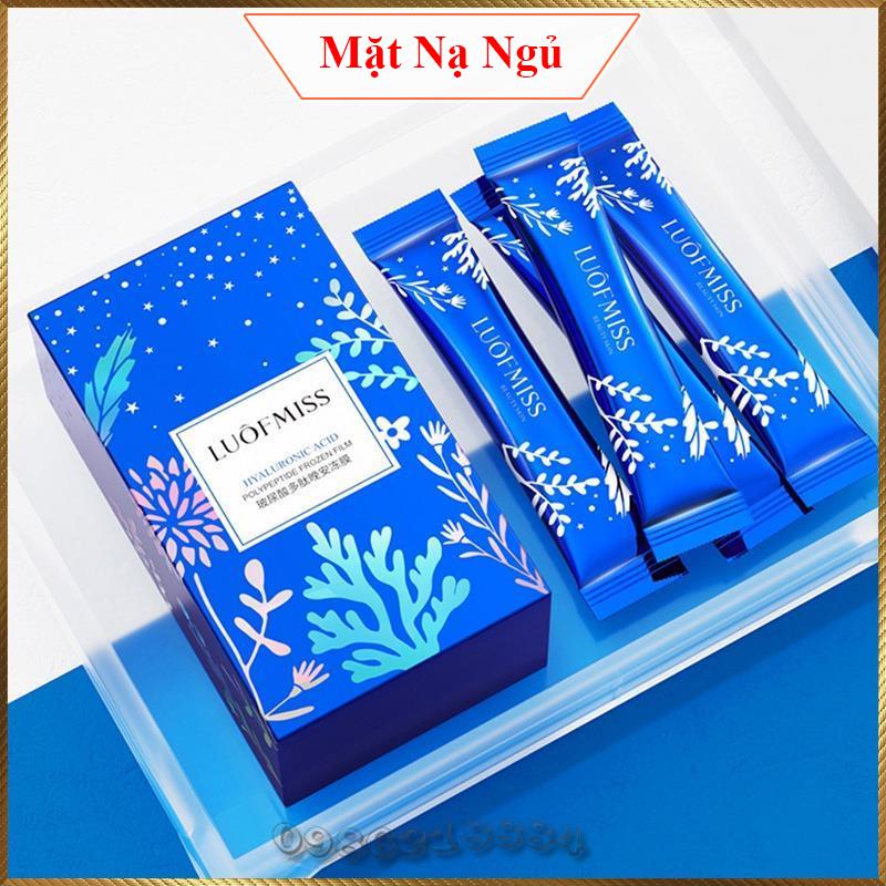 Mặt nạ ngủ HA dạng thạch LUÔFMISS Hyaluronic Acid Mask cấp ẩm khoá ẩm kiểm soát dầu LHA5