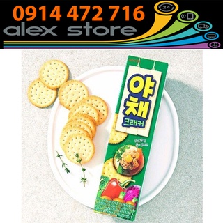 Bánh Quy Giòn Rau Củ Tổng Hợp Lotte Hàn Quốc 83g / 롯데)야채 크래커