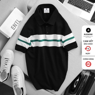 Áo Thun Nam Có Cổ Đẹp Chính Hãng Local Brand Trơn Cao Cấp Chất Vải Cá Sấu Co Giãn PL01