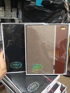 Bao da Kaku vải ipad 2/3/4 phối vân da