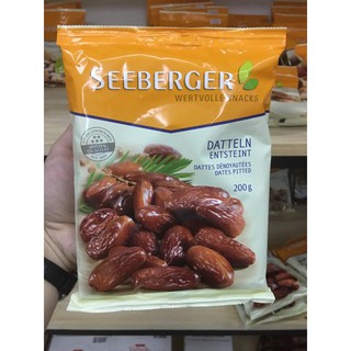 Chà là sấy khô nguyên chất Seeberger 200g