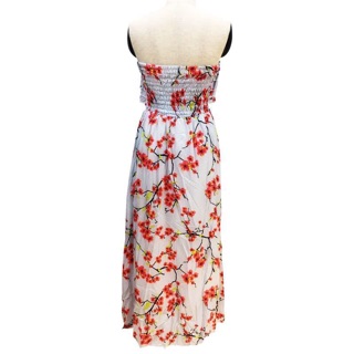 Đầm maxi bèo cúp ngực