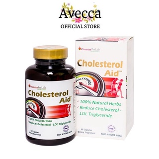 Viên Uống Hỗ Trợ Giảm Mỡ Máu Cholesterol Aid Vitamins For Life 60 Viên