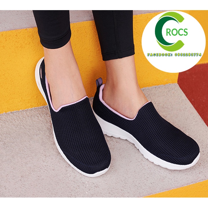 Giày chạy bộ Skechers Gowalk joy cho nữ màu Navy