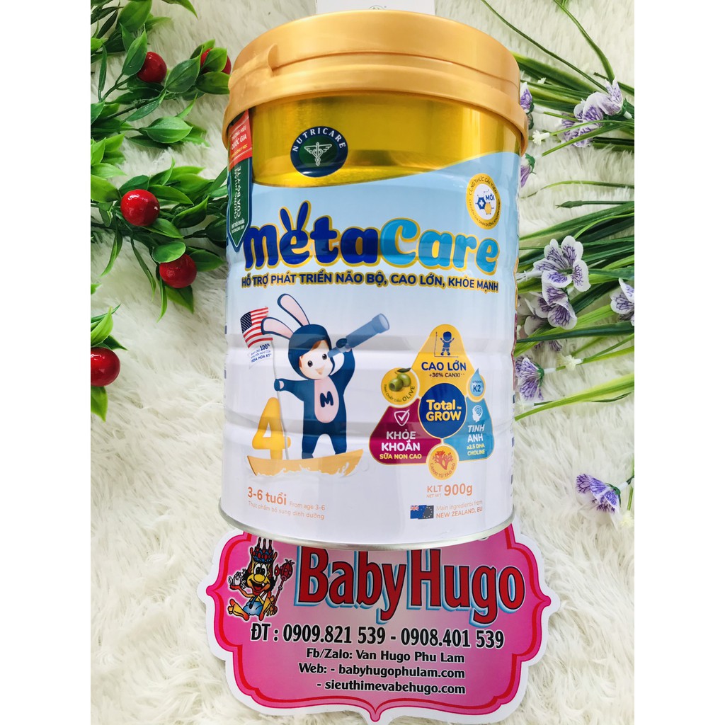 [DATE MỚI] Sữa Nutricare Meta Care 4 900g