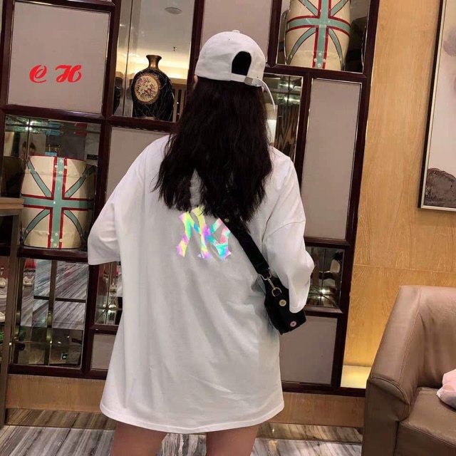 Áo phông phản quang NY in lưng COH0719