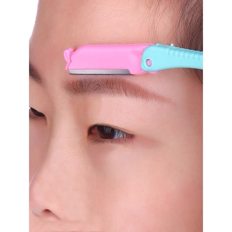 Dao cạo chân mày - lông mày ailin Tặng kèm lưỡi dao thay thế