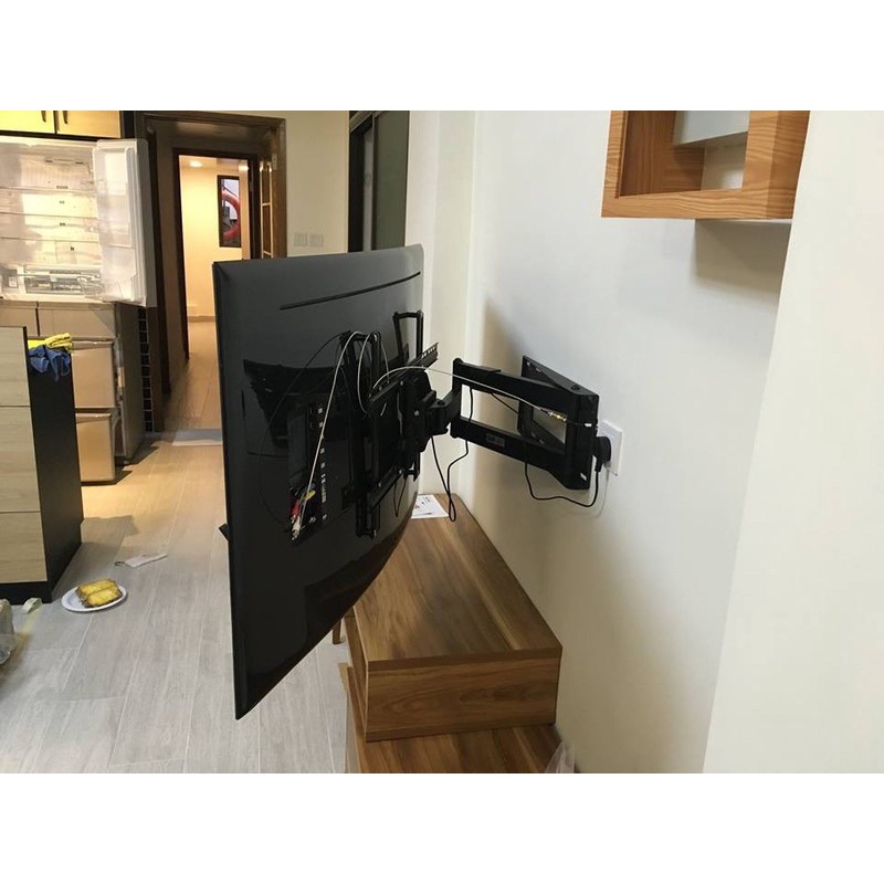 Giá Treo Tivi Xoay Vuông Góc 90 Độ NB-SP2 40-75”