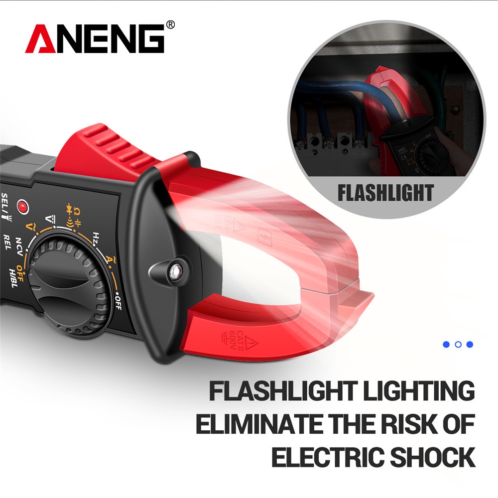 Kẹp Đo Điện Áp Aneng ST180 4000 true RMS Kỹ Thuật Số Chuyên Dụng