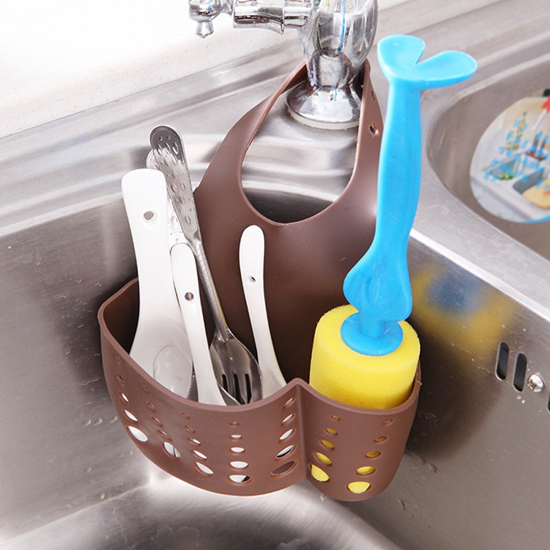 Giỏ Treo Bồn Rửa Chén Đựng Đồ Dùng Nhà Bếp Tiện Lợi