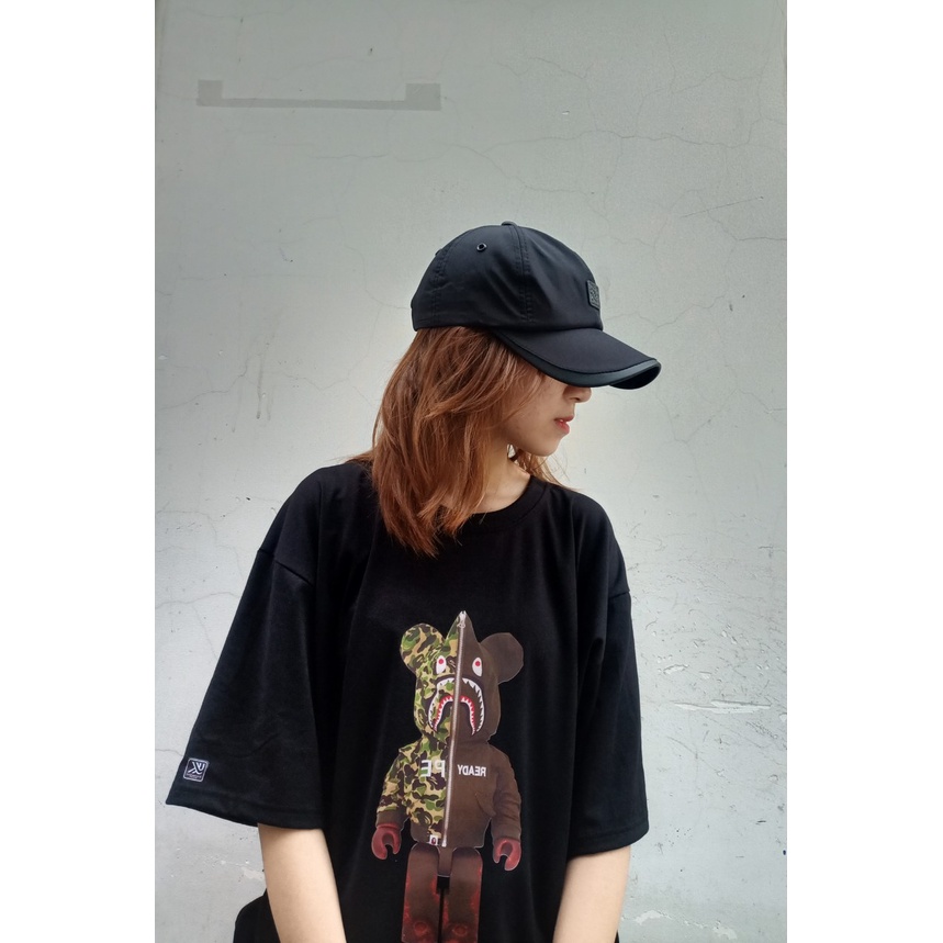 Áo Thun Tay Lỡ BearBrick, Áo phông unisex Form rộng Oversize, chất liệu Cotton . KKIMSHOP