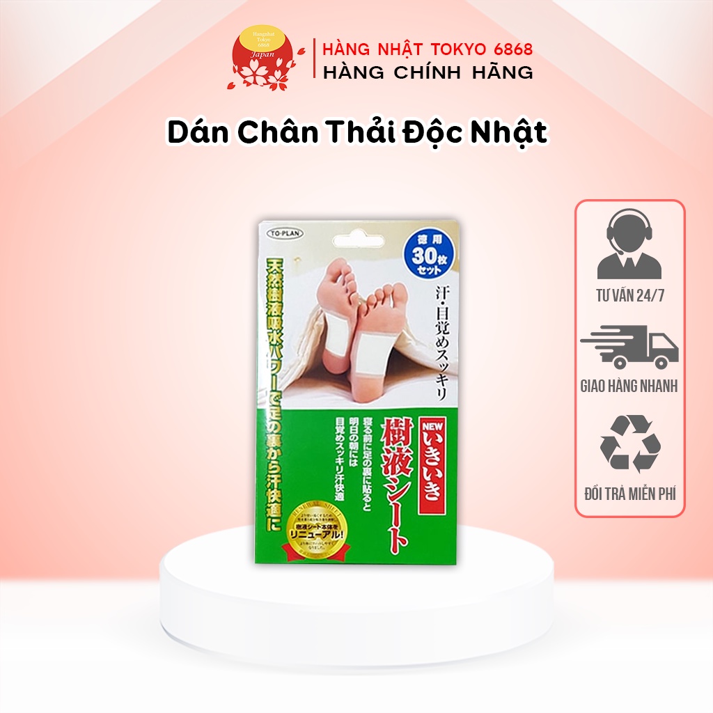 Dán Chân Thải Độc Nhật