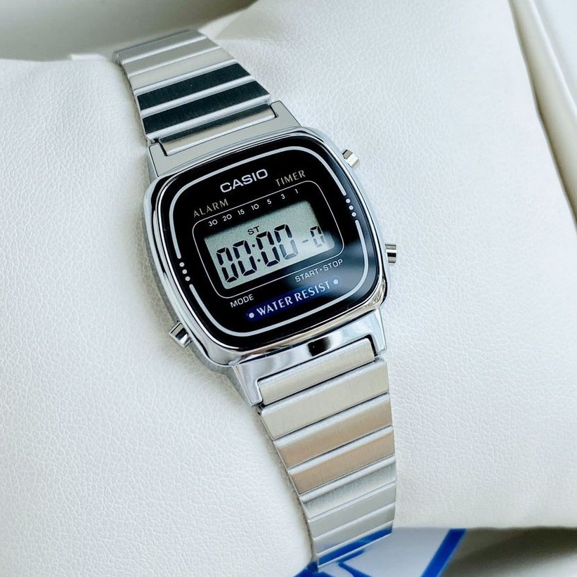 Đồng Hồ Casio Nữ LA670WA-1DF  Nữ 🔥 𝓢𝓲ê𝓾 𝓗𝓸𝓽 🔥 Cam Kết Hàng Chính Hãng 🔥  Điện Tử Cổ Điển Dây Kim Loại Giá 🌟 sɪêᴜ ᴄʜấᴛ  🌟