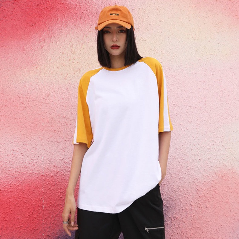 Áo thun nam nữ unisex tay lỡ form rộng cotton đẹp hàng Quảng Châu ANDOSA AT01