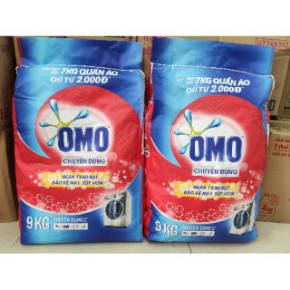OMO BỘT GIẶT 9KG CHUYÊN DỤNG cho máy cửa trên, cửa trước, giặt tay