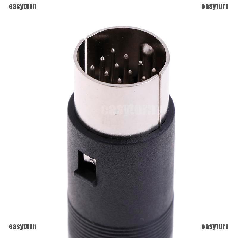 🌸ĐẦY ĐỦ 🌸Din plug 13 pin male inline audio adapter connector for atari st kenwood icom