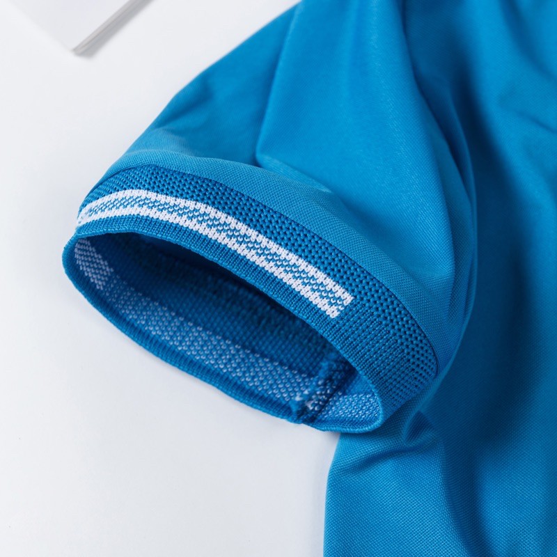 ÁO Thun Nam cổ Bẻ - Áo Cổ bẻ thêu lôgô vải cotton gai | BigBuy360 - bigbuy360.vn