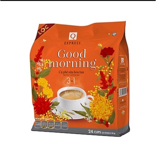 Cà Phê Trần Quang 3in1 Good Morning mẫu Xuân 480g