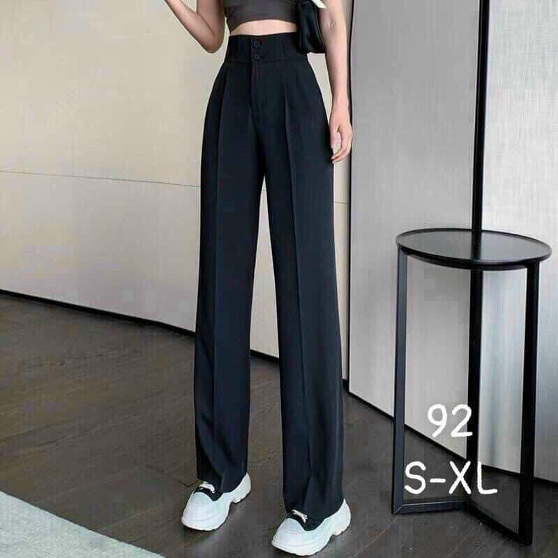 QUẦN TÂY ỐNG SUÔNG RỘNG VẢI TUYẾT MƯA CAO CẤP