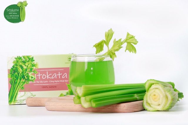 {Bán Lẻ} Bột Cần Tây Sitokata F99 (Không kèm Bình nước và Cẩm Nang)