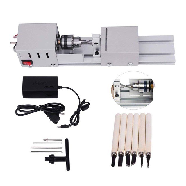 Máy tiện gỗ - Máy tiện gỗ mini - Máy tiện vòng hạt mini