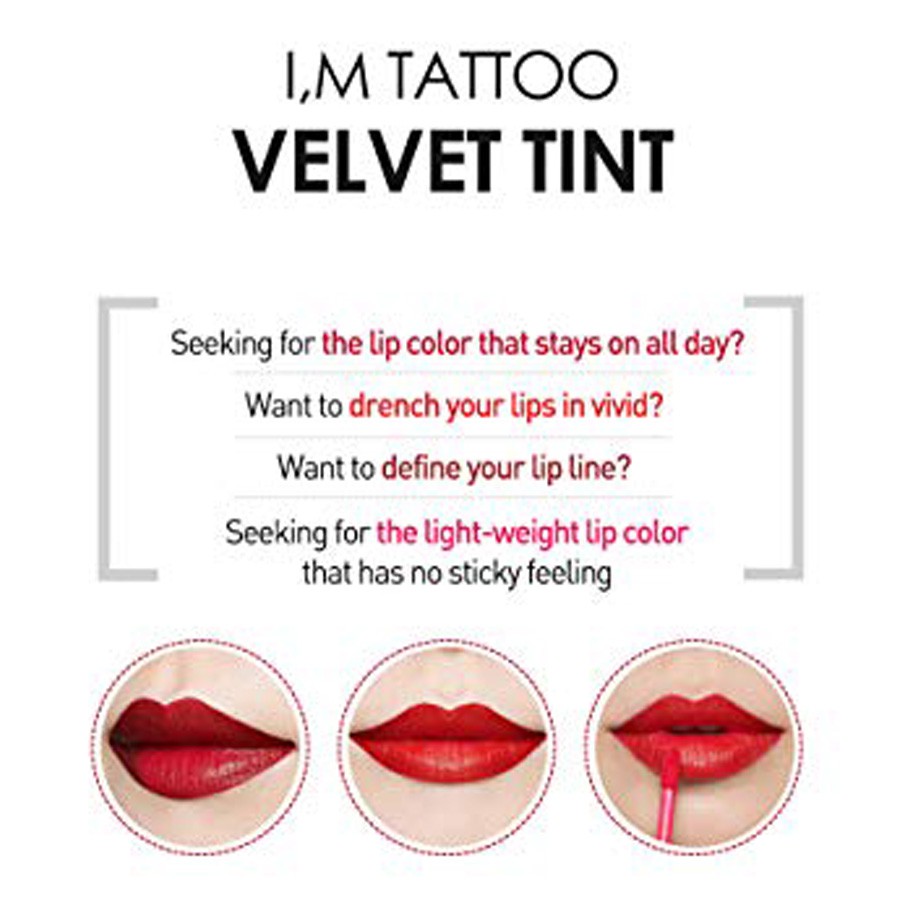 [Hàng mới về] Son xăm mịn như nhung trang điểm lâu trôi | BigBuy360 - bigbuy360.vn