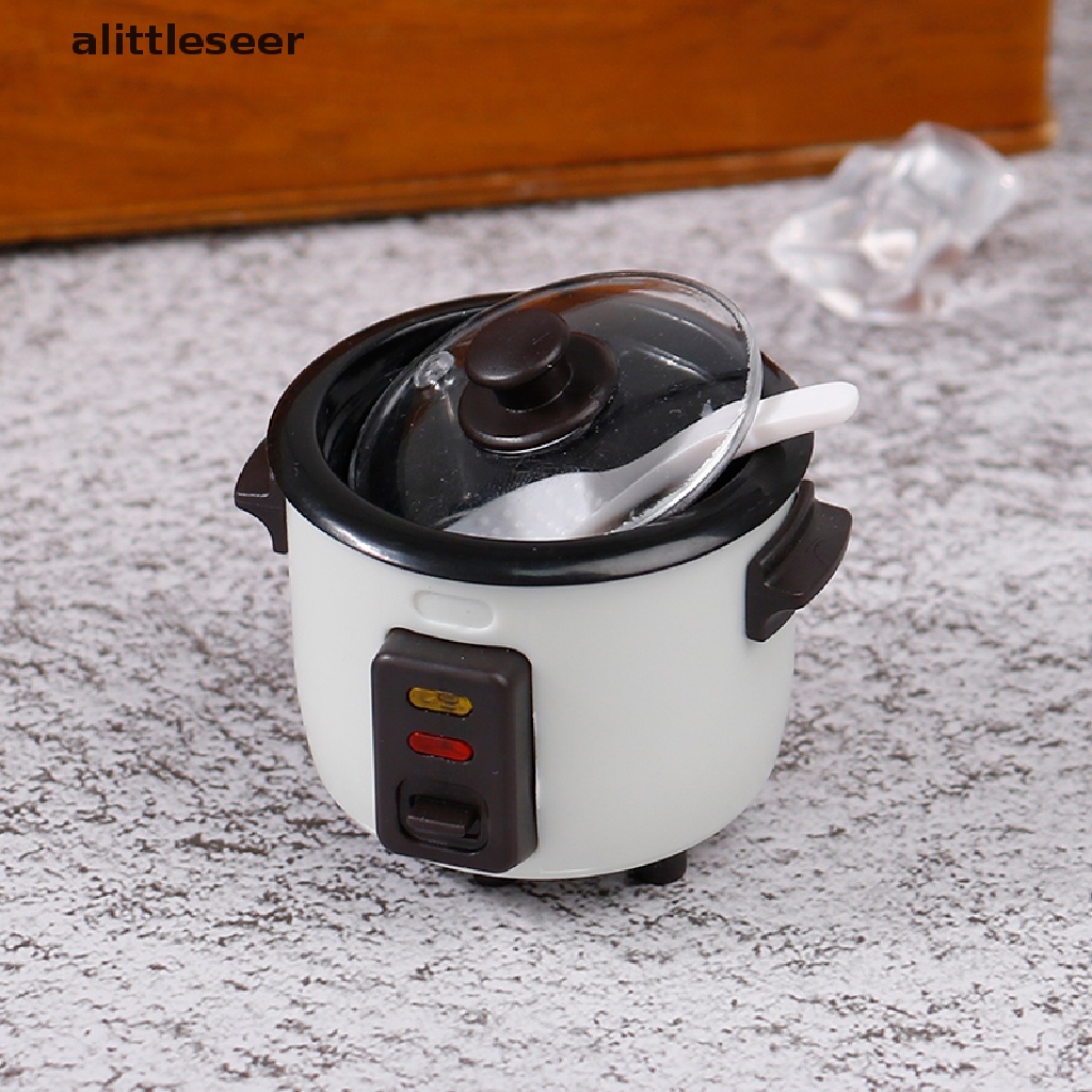 Mô Hình Nồi Cơm Điện Mini Tỉ Lệ 1: 12 Trang Trí Nhà Búp Bê