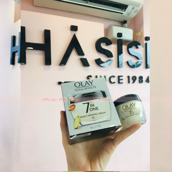 Kem Dưỡng Chống Lão Hóa Ban Đêm  - 7in1 Olay Total Effects Anti-Aging Night Firming Cream 48g