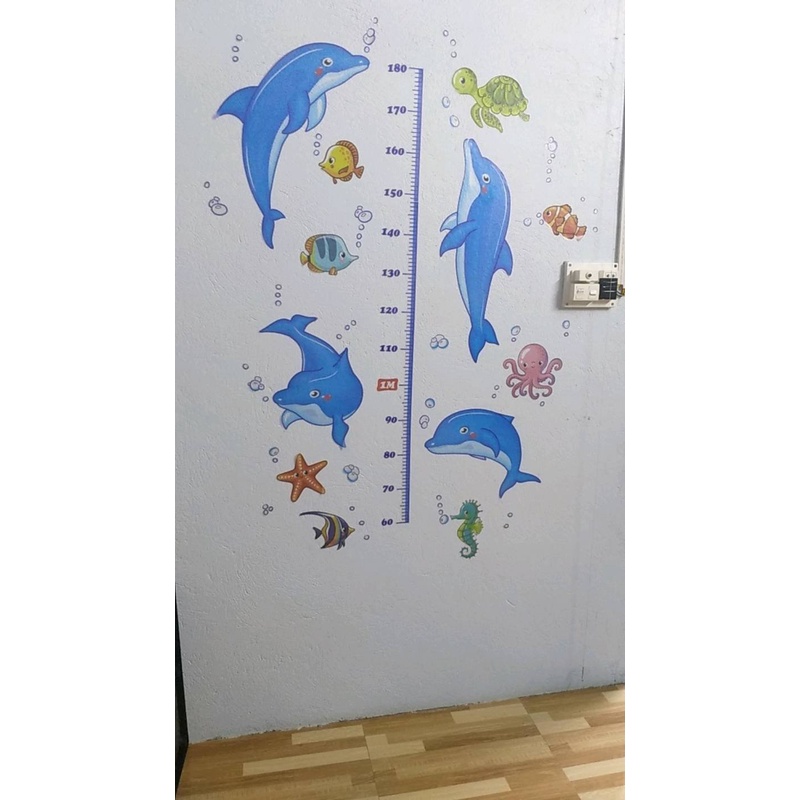 Tranh decal dán tường cho bé - Động Vật + Đoàn Tàu- Trang Trí Phòng ngủ