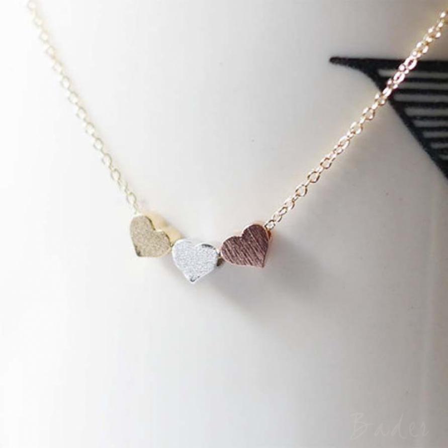 Dây chuyền mặt 3 hình trái tim