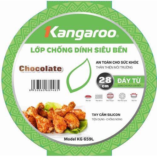 Chảo chống dính Kangaroo KG659L 28Cm