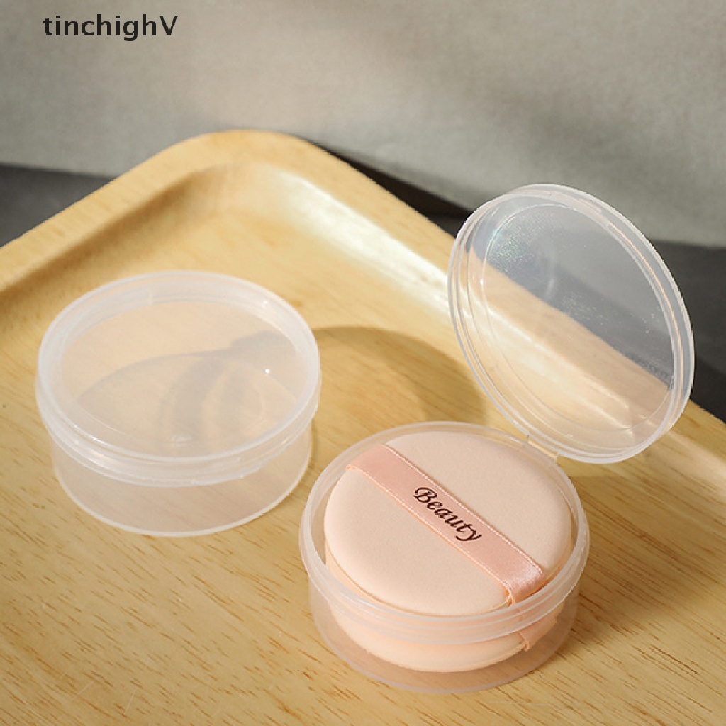 Bộ 3 Hộp Nhựa Tròn Trong Suốt 6X2.5cm Đựng Trang Sức Tiện Dụng