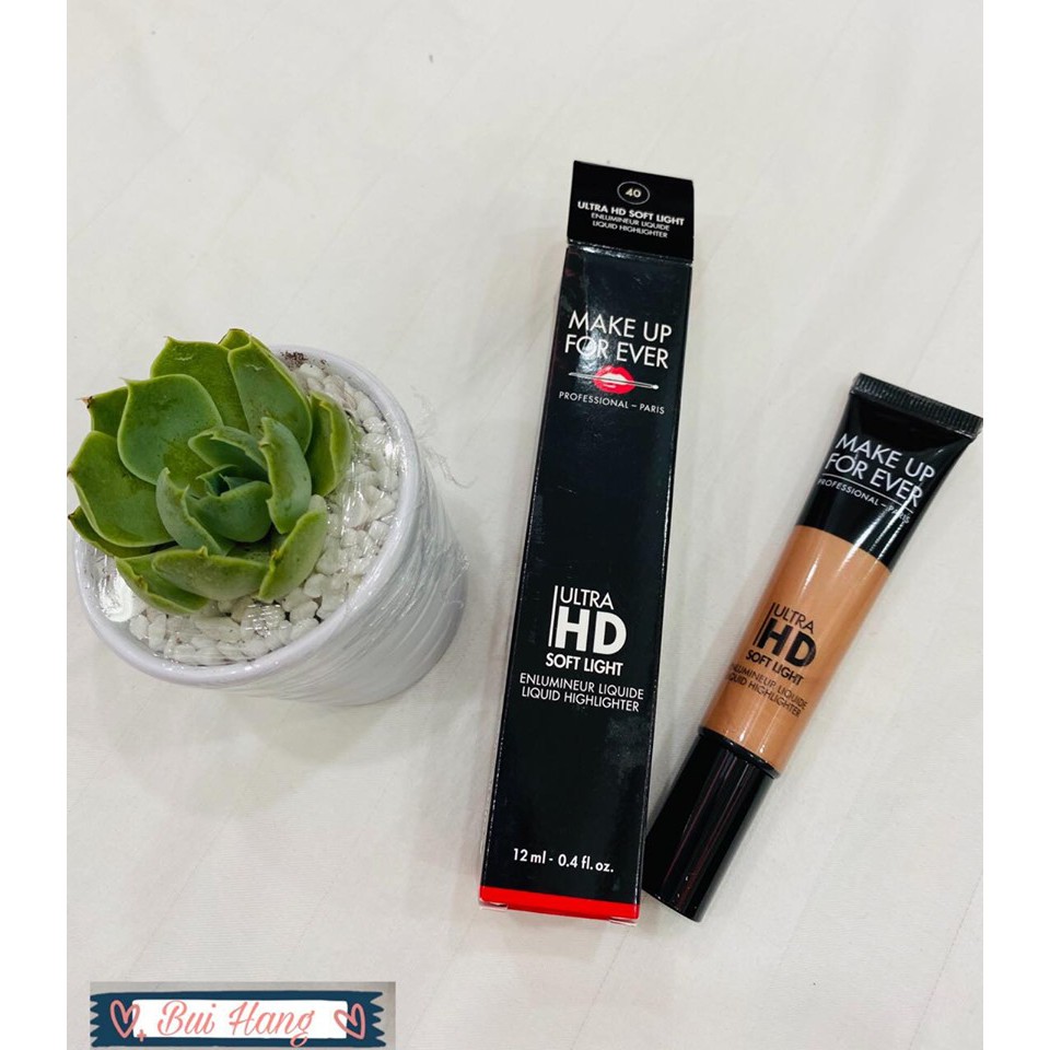 Kem lót high light bắt sáng & căng bóng Makeup Forever Ultra HD Soft Light