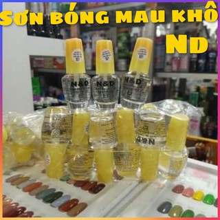 SƠN BÓNG MÓNG TAY CAO CẤP- BÓNG MAU KHÔ ND