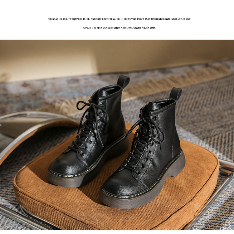 🥾Giày Boot Martin Khởi Động Cho Mùa Mùa Xuân Phong Cách Anh🥾