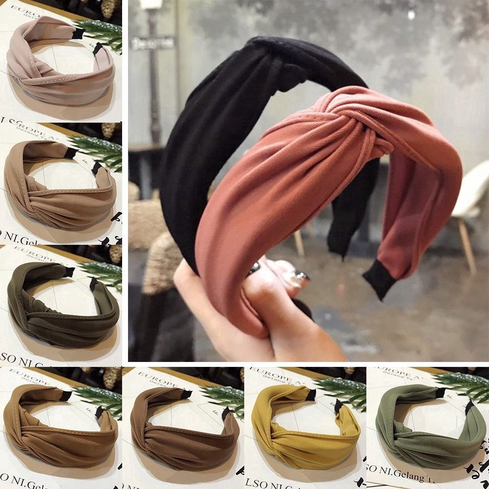 Băng đô phối nơ phong cách thời trang cho nữ