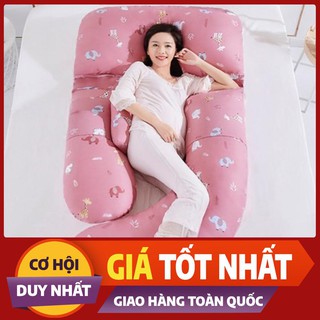 Gối ôm bà bầu Gối ngủ đa năng cho các bà bầu (followshop TẶNG MÓP ĐẦU CHO BÉ )