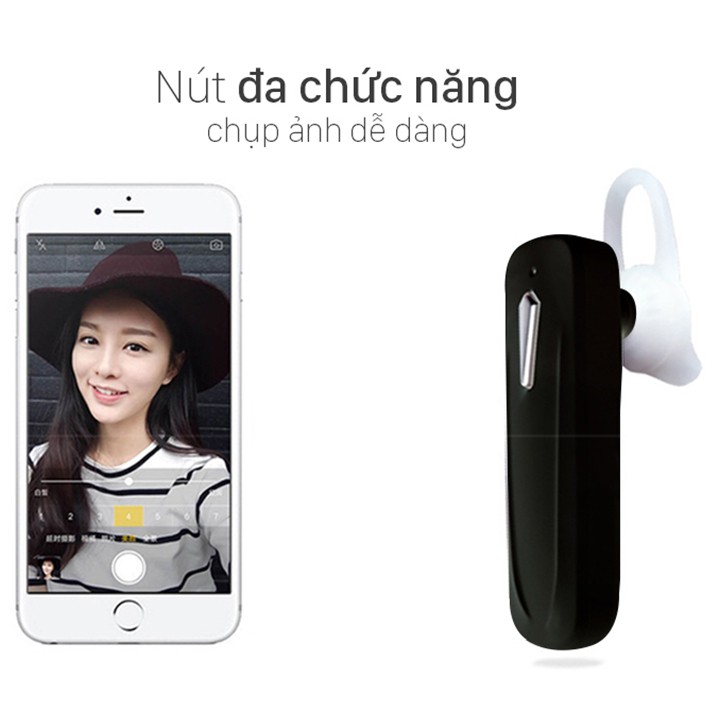 [XẢ HÀNG] Tai Nghe Bluetooth Không Dây V4.1 - Âm Chất - Nhỏ Gọn - Tặng 1 Dây Sạc Nhanh - tai nghe giá rẻ- JAVA Shop